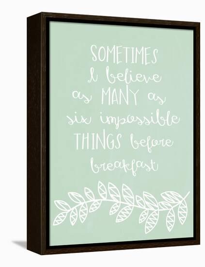 Impossible-Erin Clark-Framed Premier Image Canvas