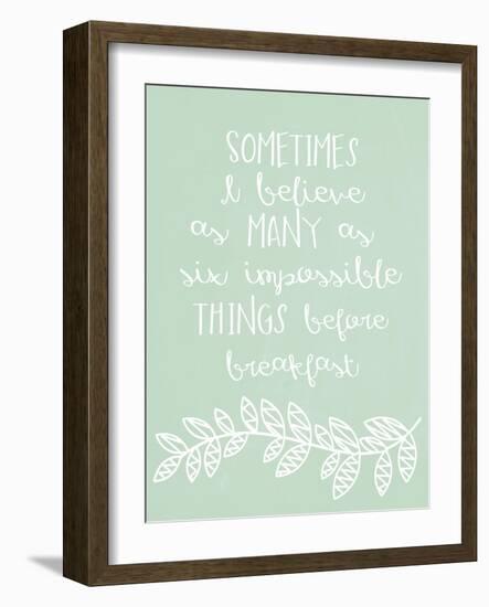 Impossible-Erin Clark-Framed Giclee Print