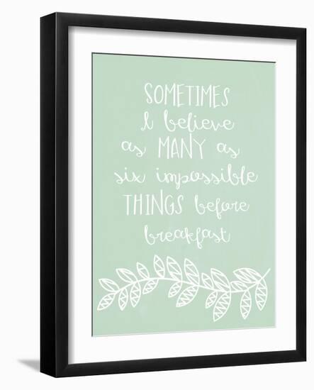 Impossible-Erin Clark-Framed Giclee Print