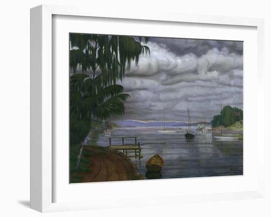 Impression before a Storm, 1930-Harald Sohlberg-Framed Giclee Print