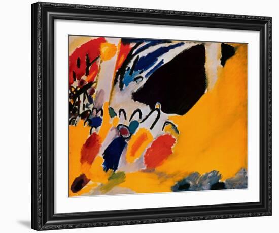 Impression III, Concert, 1911-Wassily Kandinsky-Framed Art Print