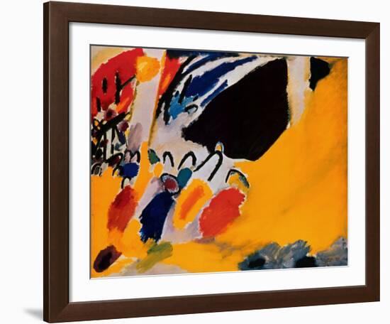 Impression III, Concert, 1911-Wassily Kandinsky-Framed Art Print