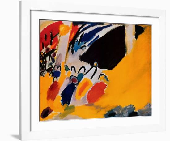 Impression III, Concert, 1911-Wassily Kandinsky-Framed Art Print