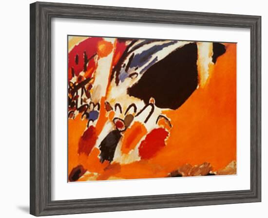 Impression III, Concert-Wassily Kandinsky-Framed Art Print