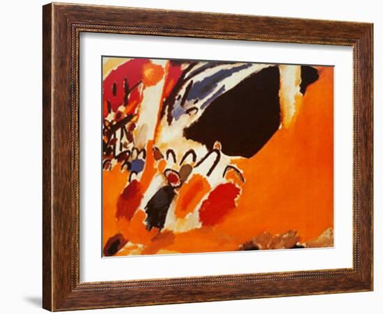 Impression III, Concert-Wassily Kandinsky-Framed Art Print