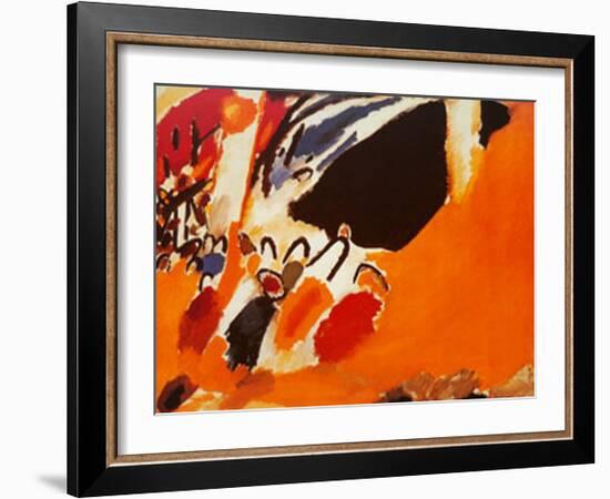 Impression III, Concert-Wassily Kandinsky-Framed Art Print