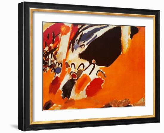 Impression III, Concert-Wassily Kandinsky-Framed Art Print