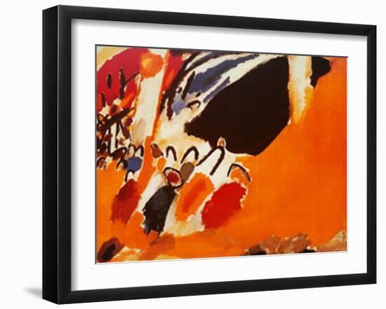 Impression III, Concert-Wassily Kandinsky-Framed Art Print