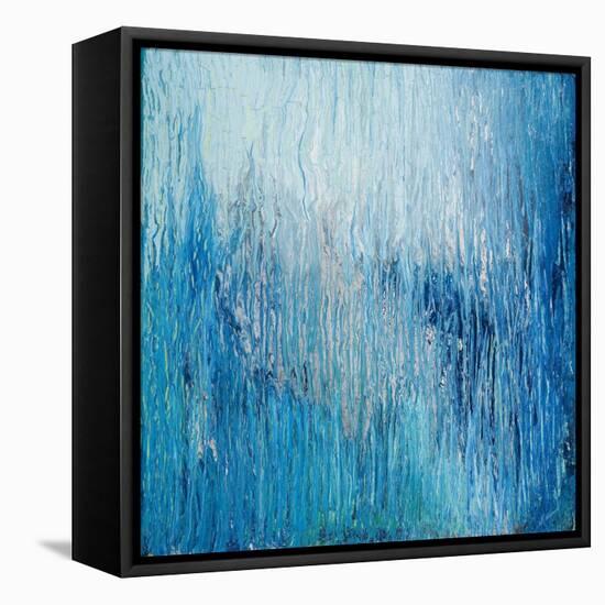 Impression Lake-M. Mercado-Framed Stretched Canvas