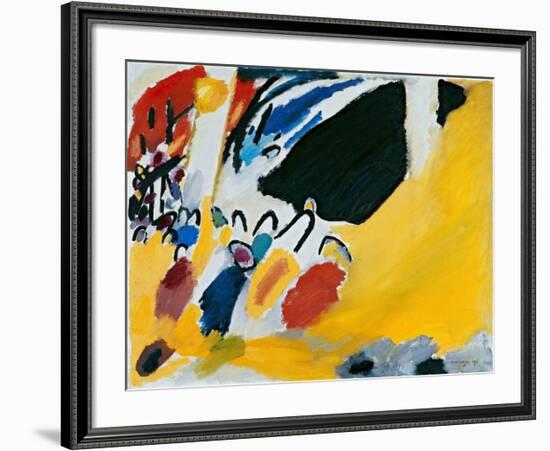 Impression lll (1911)-Wassily Kandinsky-Framed Art Print