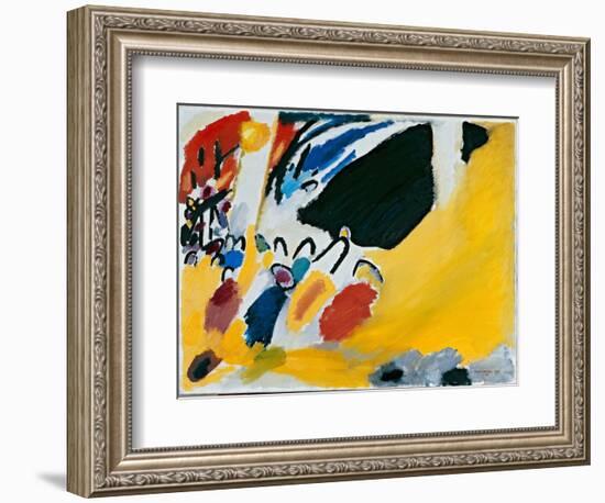 Impression No. 3 (Concert) 1911 (Oil on Canvas)-Wassily Kandinsky-Framed Giclee Print