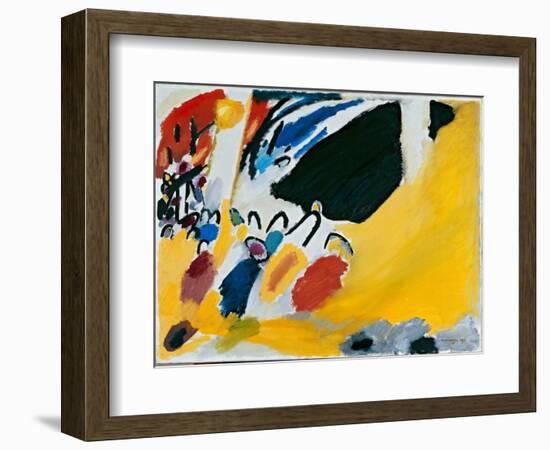 Impression No. 3 (Concert) 1911 (Oil on Canvas)-Wassily Kandinsky-Framed Giclee Print