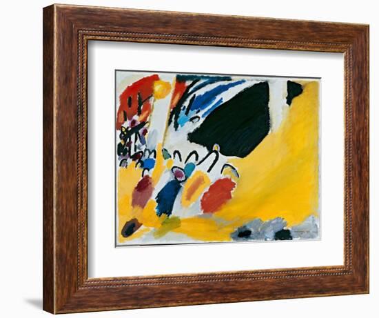 Impression No. 3 (Concert) 1911 (Oil on Canvas)-Wassily Kandinsky-Framed Giclee Print