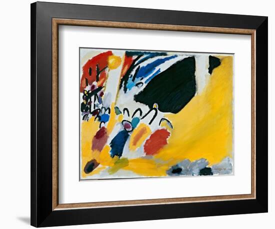 Impression No. 3 (Concert) 1911 (Oil on Canvas)-Wassily Kandinsky-Framed Giclee Print