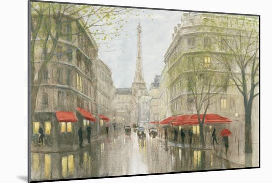 Impression of Paris-Myles Sullivan-Mounted Art Print