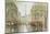 Impression of Paris-Myles Sullivan-Mounted Art Print