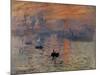 Impression, Soleil Levant-Claude Monet-Mounted Giclee Print