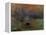 Impression: Sunrise 1873-Claude Monet-Framed Premier Image Canvas