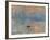 Impression, Sunrise (Impression, Soleil Levan), 1872-Claude Monet-Framed Giclee Print