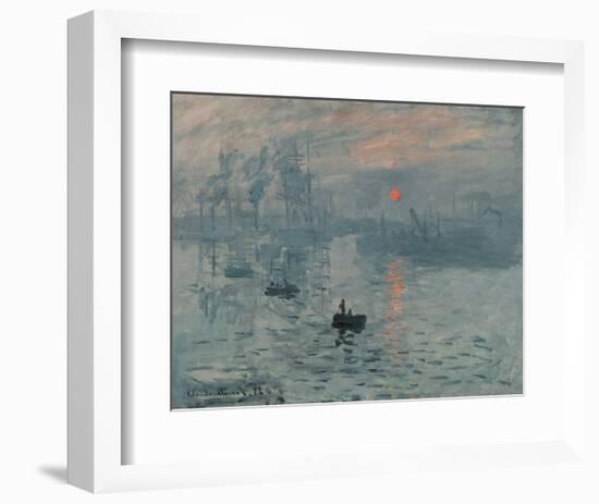 Impression, Sunrise-Claude Monet-Framed Art Print