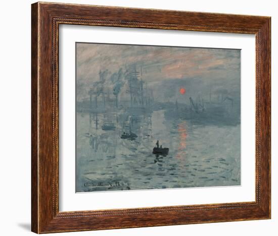 Impression, Sunrise-Claude Monet-Framed Art Print