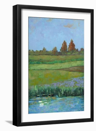 Impressionist Meadow II-Mehmet Altug-Framed Art Print
