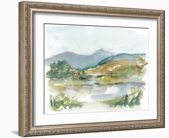 Impressionist Watercolor II-Ethan Harper-Framed Art Print