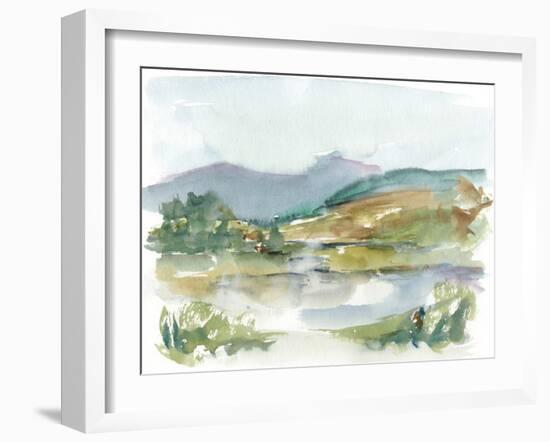 Impressionist Watercolor II-Ethan Harper-Framed Art Print