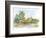 Impressionist Watercolor III-Ethan Harper-Framed Art Print