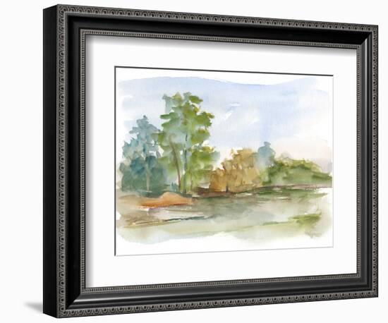 Impressionist Watercolor III-Ethan Harper-Framed Art Print