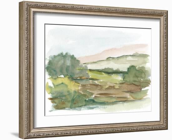 Impressionist Watercolor IV-Ethan Harper-Framed Art Print