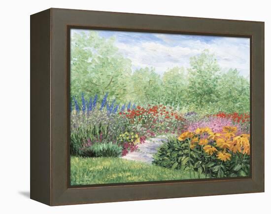 Impressionistic Garden-Kevin Dodds-Framed Premier Image Canvas