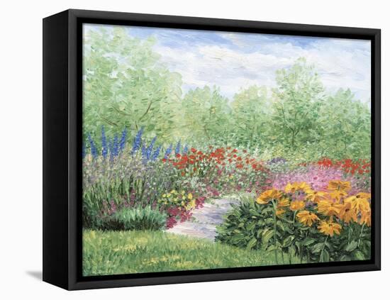 Impressionistic Garden-Kevin Dodds-Framed Premier Image Canvas