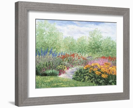 Impressionistic Garden-Kevin Dodds-Framed Giclee Print