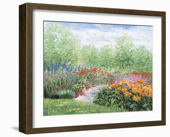 Impressionistic Garden-Kevin Dodds-Framed Giclee Print