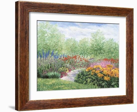 Impressionistic Garden-Kevin Dodds-Framed Giclee Print