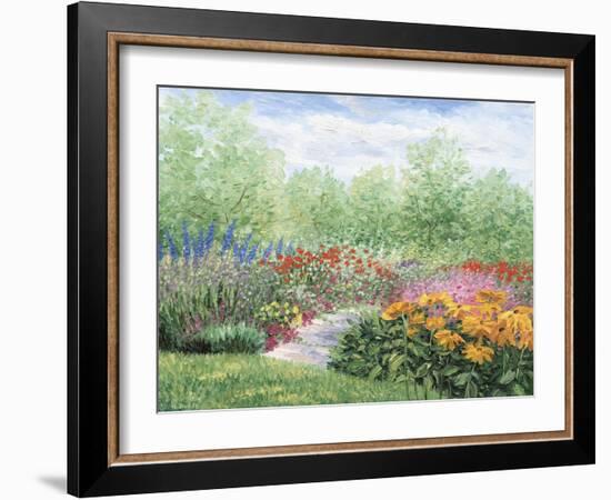 Impressionistic Garden-Kevin Dodds-Framed Giclee Print