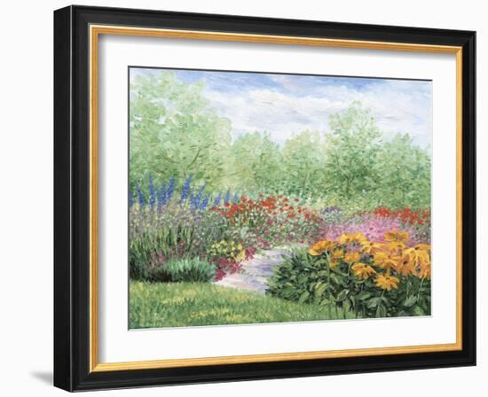 Impressionistic Garden-Kevin Dodds-Framed Giclee Print