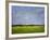 Impressionistic Harvest Field and Truck-Robert Cattan-Framed Photographic Print