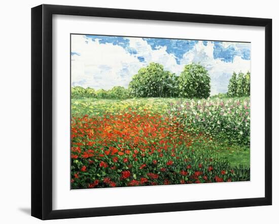 Impressionists Garden-Kevin Dodds-Framed Giclee Print