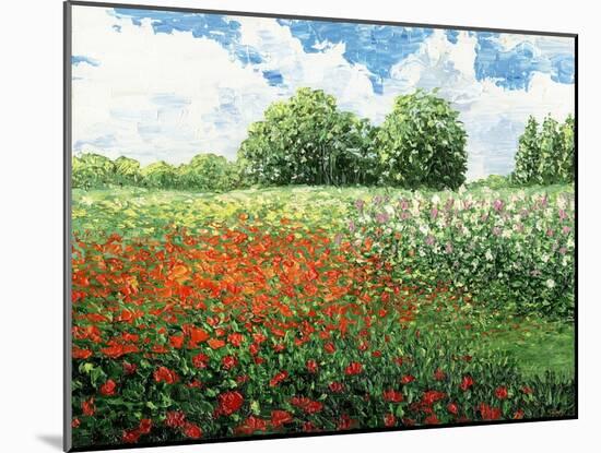Impressionists Garden-Kevin Dodds-Mounted Giclee Print