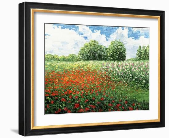 Impressionists Garden-Kevin Dodds-Framed Giclee Print