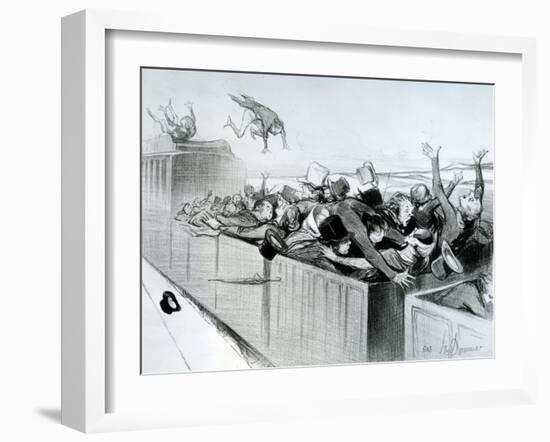 Impressions Et Compressions De Voyage-Honore Daumier-Framed Giclee Print