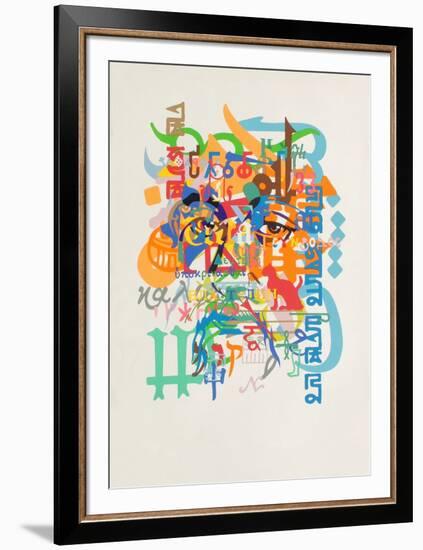 Imprimerie Nationale-Raymond Moretti-Framed Serigraph