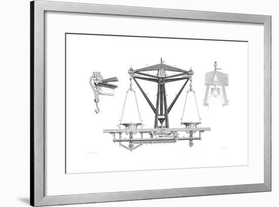 Improved Balance (To Weigh 2000 Ounces), 1866-Joseph Wilson Lowry-Framed Giclee Print