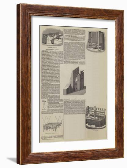 Improvements in Cookery-null-Framed Giclee Print