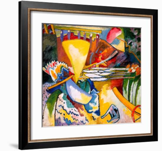 Improvisation 11, 1910-Wassily Kandinsky-Framed Giclee Print