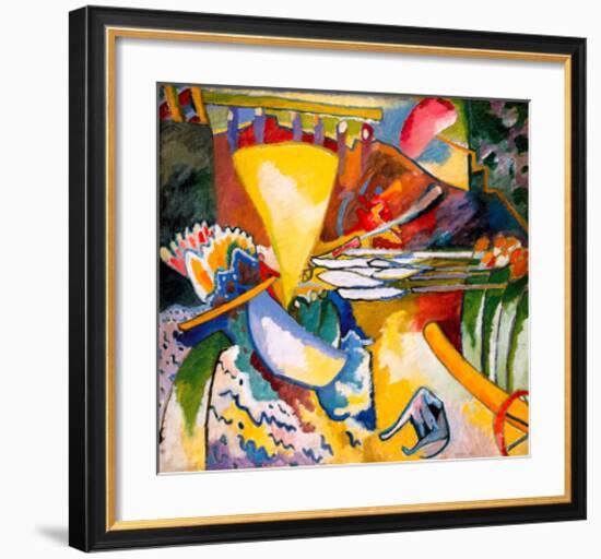 Improvisation 11, 1910-Wassily Kandinsky-Framed Giclee Print