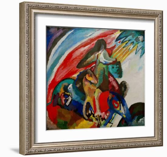 Improvisation 12, 1910-Wassily Kandinsky-Framed Giclee Print