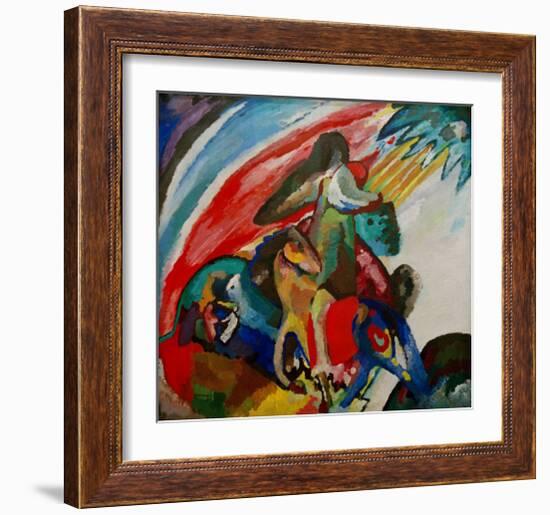 Improvisation 12, 1910-Wassily Kandinsky-Framed Giclee Print